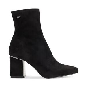 DKNY Women's Cavale Black Stretch Booties Size 11